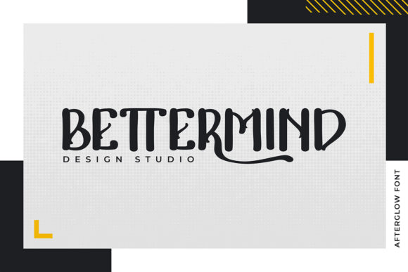 Afterglow Font - Preview 1