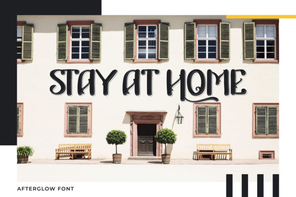 Afterglow Font - Preview 3