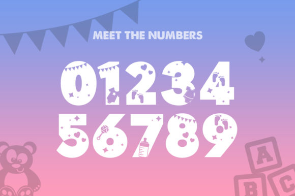 Baby Font - Preview 2