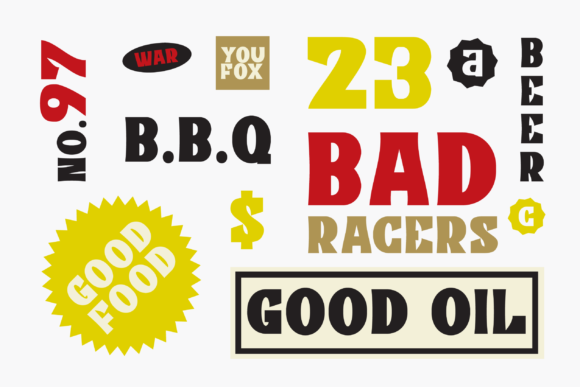 Bad Motor Font - Preview 1