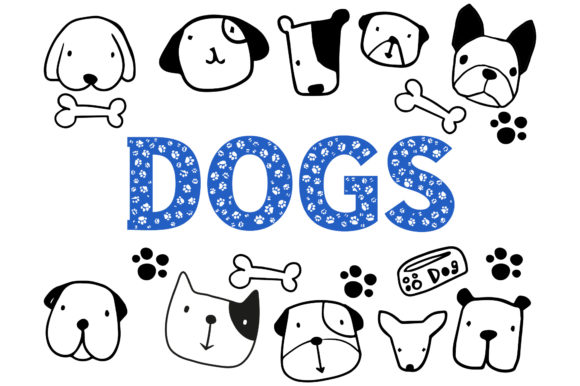 Dog Font Czcionki Dekoracyjne Font By Vladimir Carrer