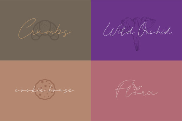 Fabriola Font PNG with transparent background - Preview 4