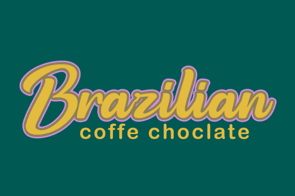 Guttawa Font PNG with transparent background - Preview 4