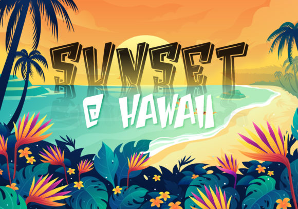 Hawaii Font - Preview 1