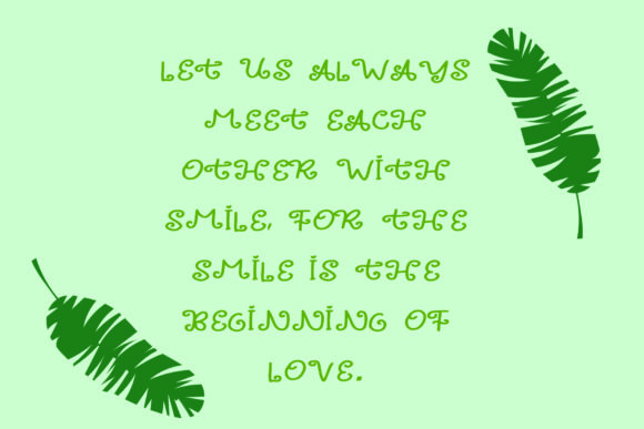 Love Curly Font PNG with transparent background - Preview 3