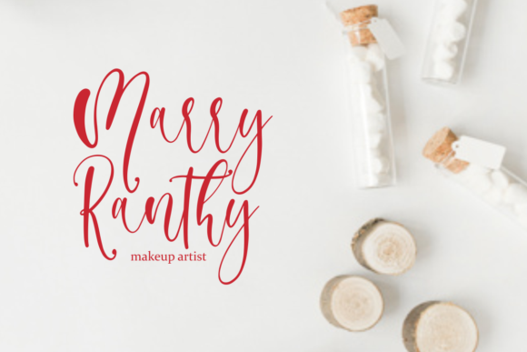 Lovely Mother Font PNG with transparent background - Preview 1
