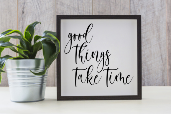 Lovely Mother Font PNG with transparent background - Preview 6