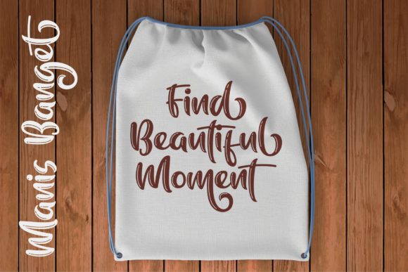 Manis Banget Font PNG with transparent background - Preview 6