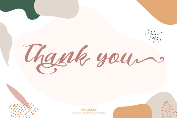 Minoesta Font font preview - 5