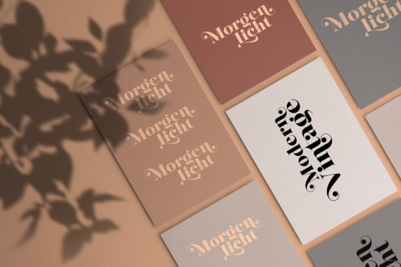 Morgen Licht Font PNG with transparent background - Preview 6