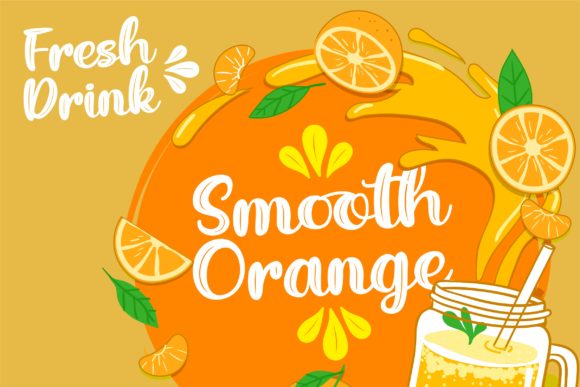 Peachy Mochi Font PNG with transparent background - Preview 2