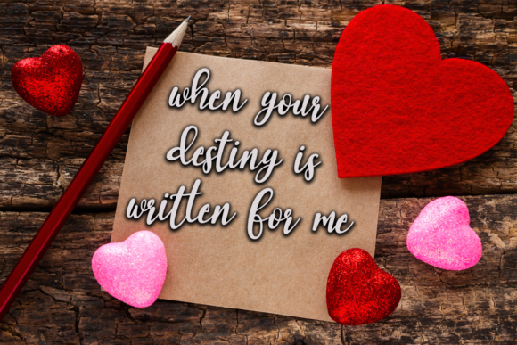 Romantic Robusta Font PNG with transparent background - Preview 3