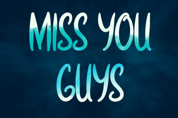 Cool Glacier Font - Preview 3