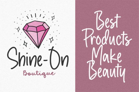 Crystal Angles Font - Preview 3