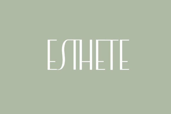 Esthete Font - Preview 3