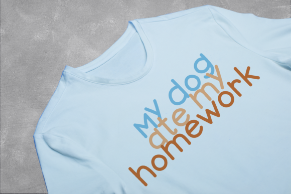 Friday's Homework Font - Preview 5