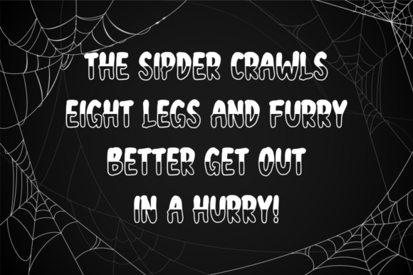 Halloween Font - Preview 3