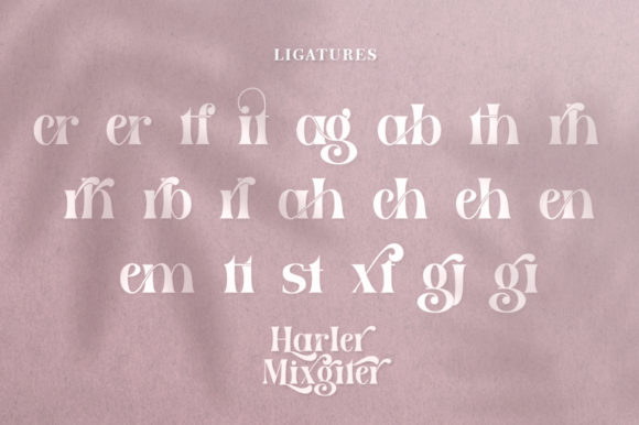 Harler Mixgiter Font - Preview 4