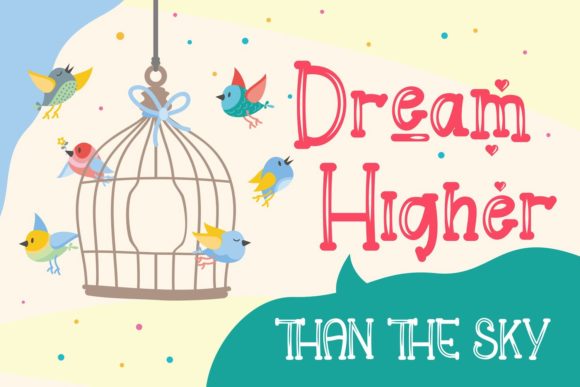 Helloo Kidos Font font preview - 4