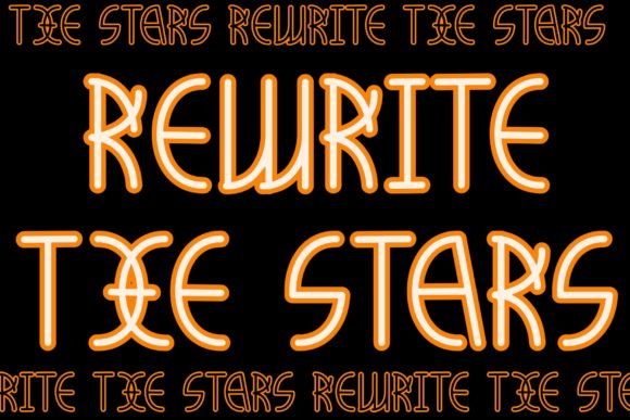 Light Horse Font font preview - 1