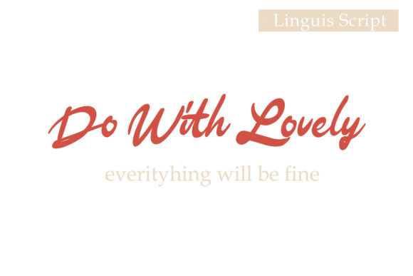 Linguis Font PNG with transparent background - Preview 1