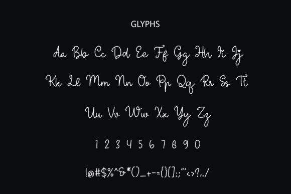 Marimar Font PNG with transparent background - Preview 5