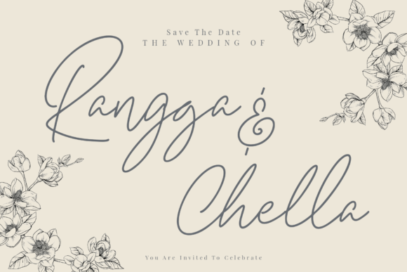 Mayree Griffith Font PNG with transparent background - Preview 1