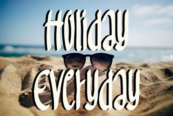 Miss All Sunday Font PNG with transparent background - Preview 3