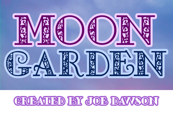 Moon Garden Font PNG with transparent background - Preview 1