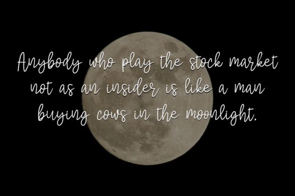 Moonlight Rotter Font PNG with transparent background - Preview 2