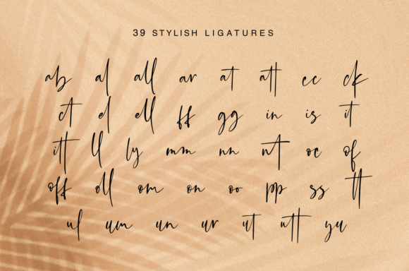 Pallium Font PNG with transparent background - Preview 5
