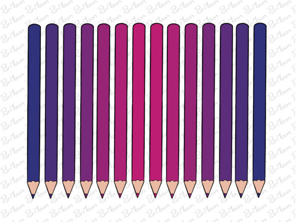 Stationary Clip Art Collection Graphic Illustrations By PurMoon