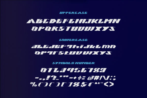 Blade Font - Preview 2
