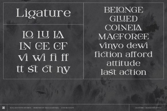 Digitany Font - Preview 2