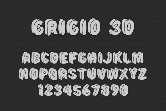 Grigio Font - Preview 1