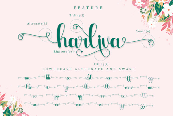 Harliva Font - Preview 5