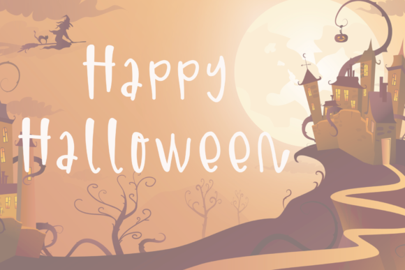 Hello Witches Font PNG with transparent background - Preview 2
