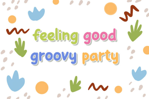 Kiddosy Font PNG with transparent background - Preview 1