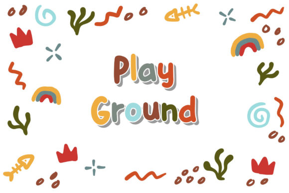 Kiddosy Font PNG with transparent background - Preview 2