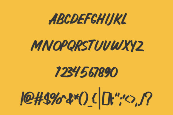 Lemonpie Font PNG with transparent background - Preview 6