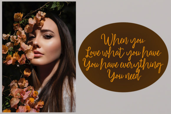 Misyela Font PNG with transparent background - Preview 1