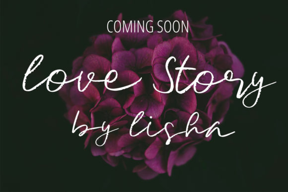 Signature Brush Font PNG with transparent background - Preview 1