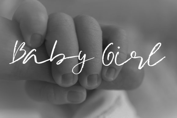 Signature Brush Font PNG with transparent background - Preview 5