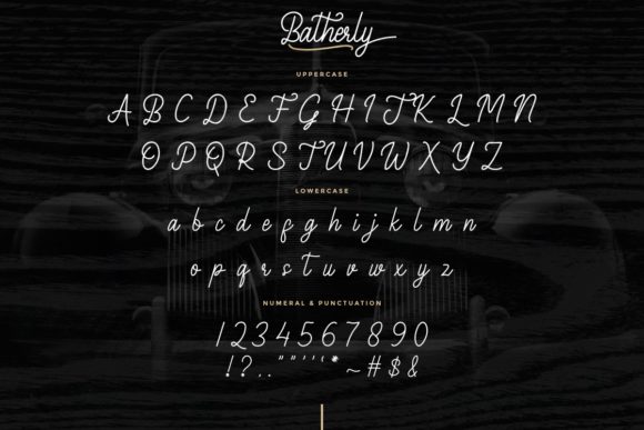 Batherly Font - Preview 4