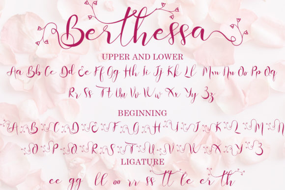 Berthessa Font - Preview 6