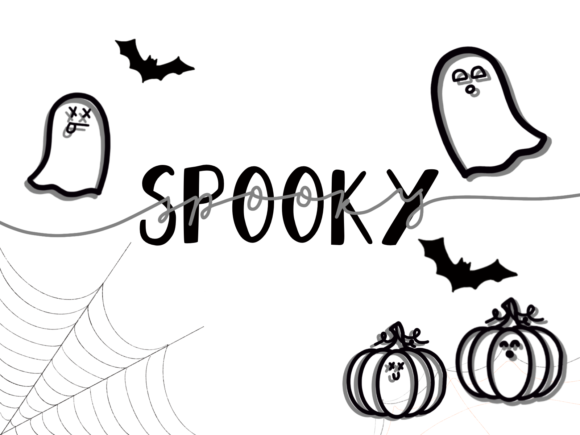 Blocked - Halloween Theme Font - Preview 2