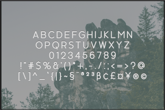 Bossett Font - Preview 1
