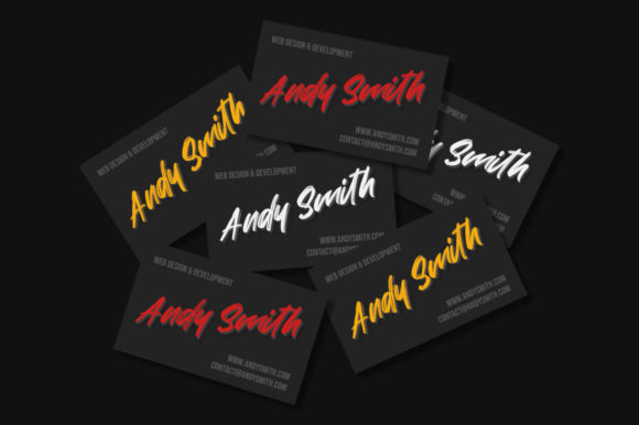 Citizen Brush Font - Preview 6