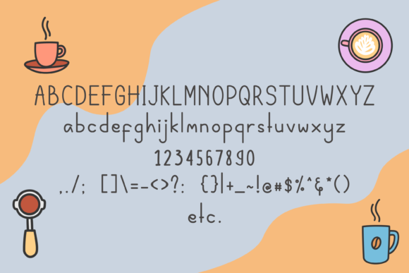 Coffee Latte Font - Preview 2