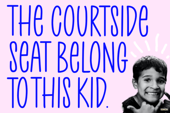Courtside Font - Preview 2